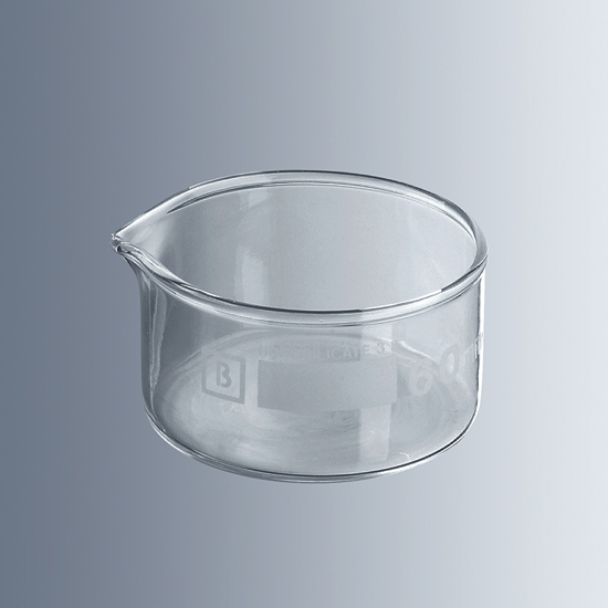 4210511 玻璃结晶皿，带嘴，直径140mm，高75mm，容积650ml - Marienfeld