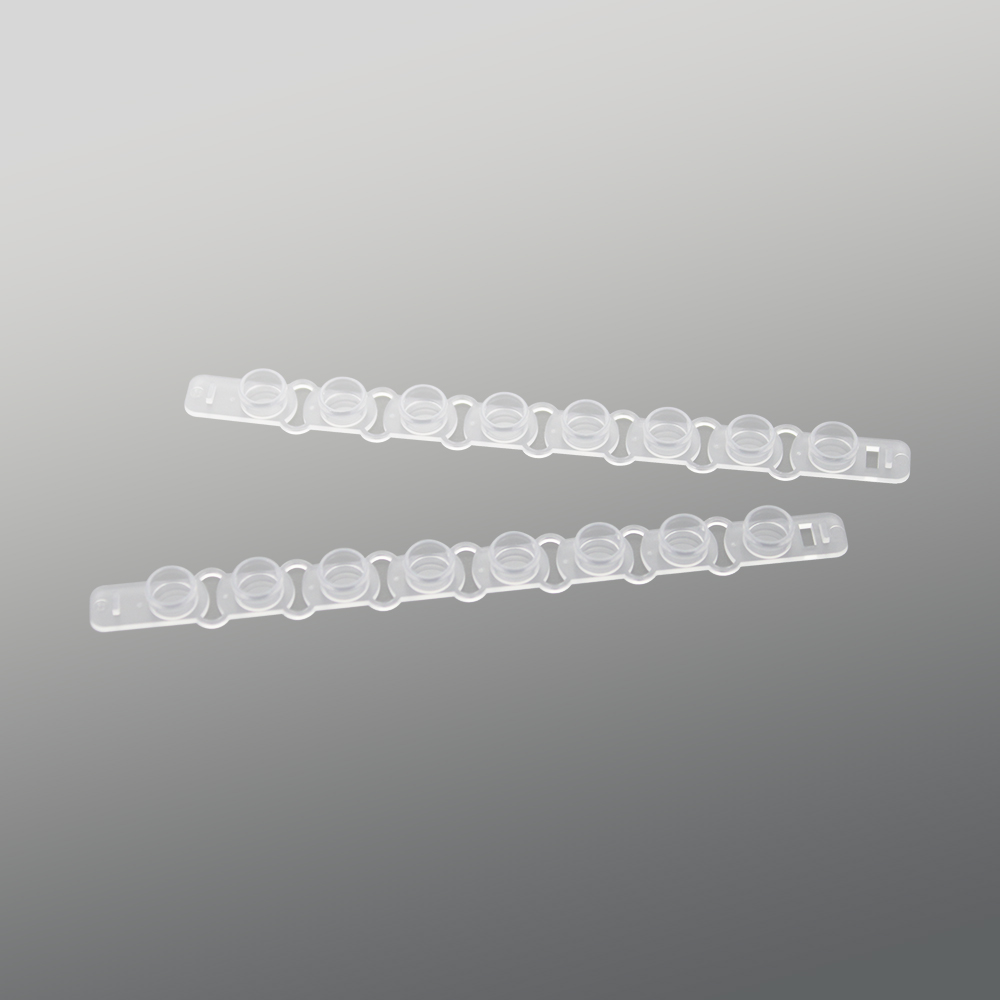 PCR-02-FCP-C 0.2ml非荧光定量八排管平盖 - Axygen/爱思进