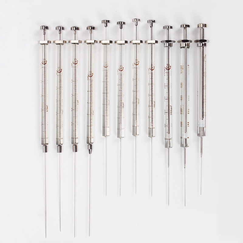 W-0250-P 250μL平头微量进样器（有存液） - 高鸽