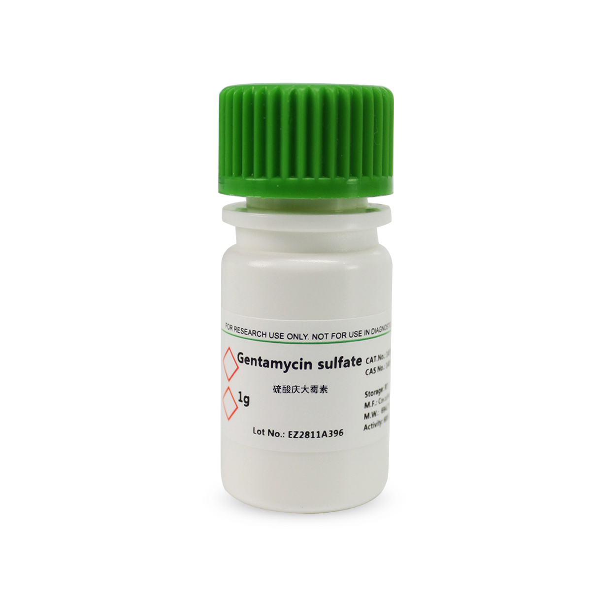 1453GR001 硫酸庆大霉素GentamycinSulfate - BioFroxx