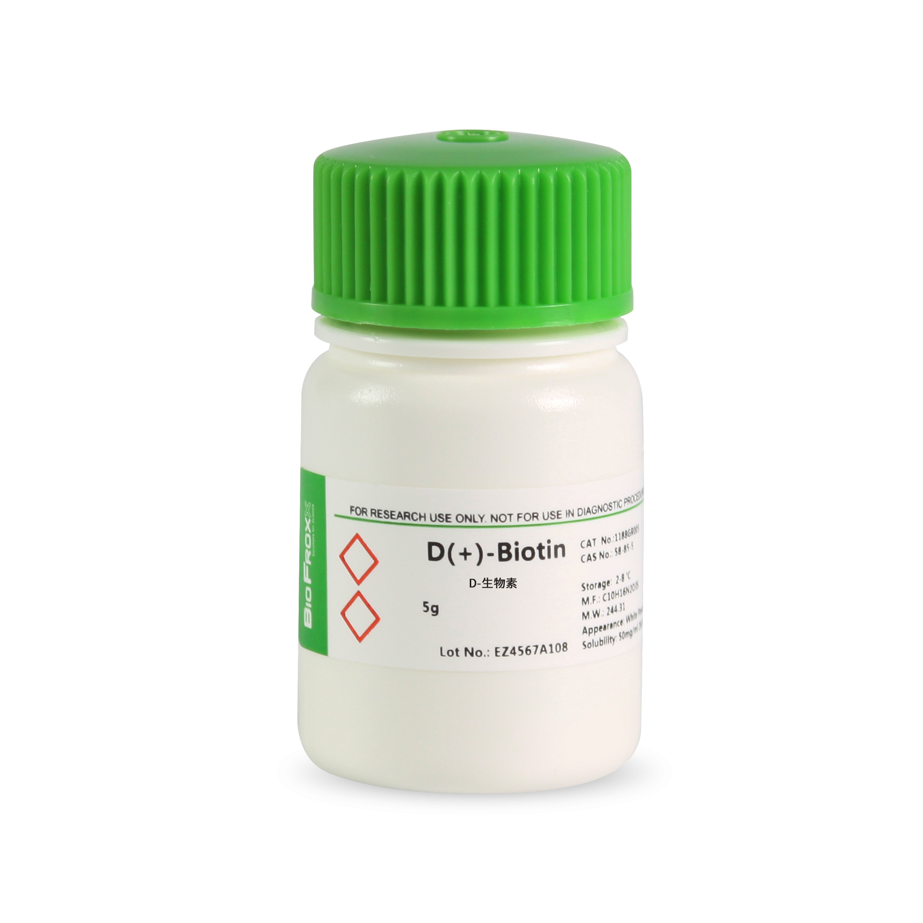 1188GR005 D-生物素(维生素H)D-Biotin(Vitamin H) - BioFroxx