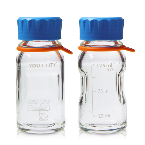 218812854 YOUTILITY 125ml 实验室瓶（透明） - Schott/肖特
