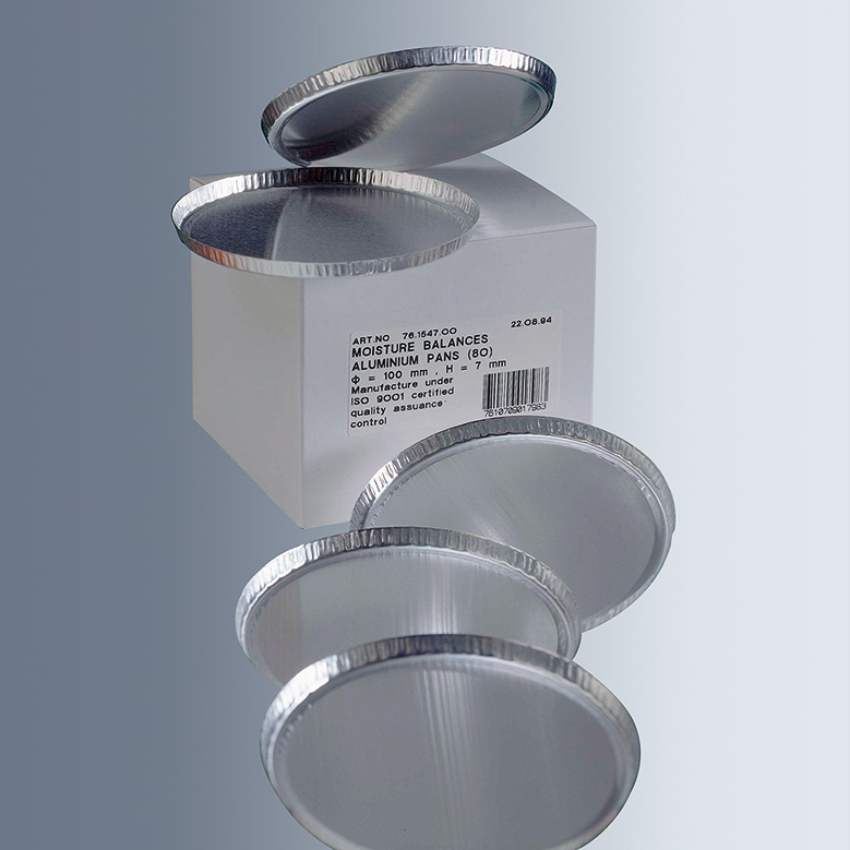 6604901 称量盘，铝制，直径94.5mm，边缘高度8mm - Marienfeld
