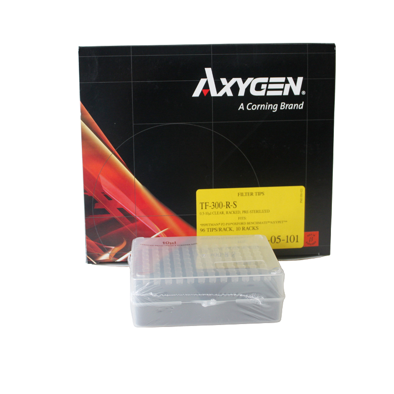 耗材TF-300-R-S 10ul带滤芯无菌盒装短吸头 - Axygen/爱思进