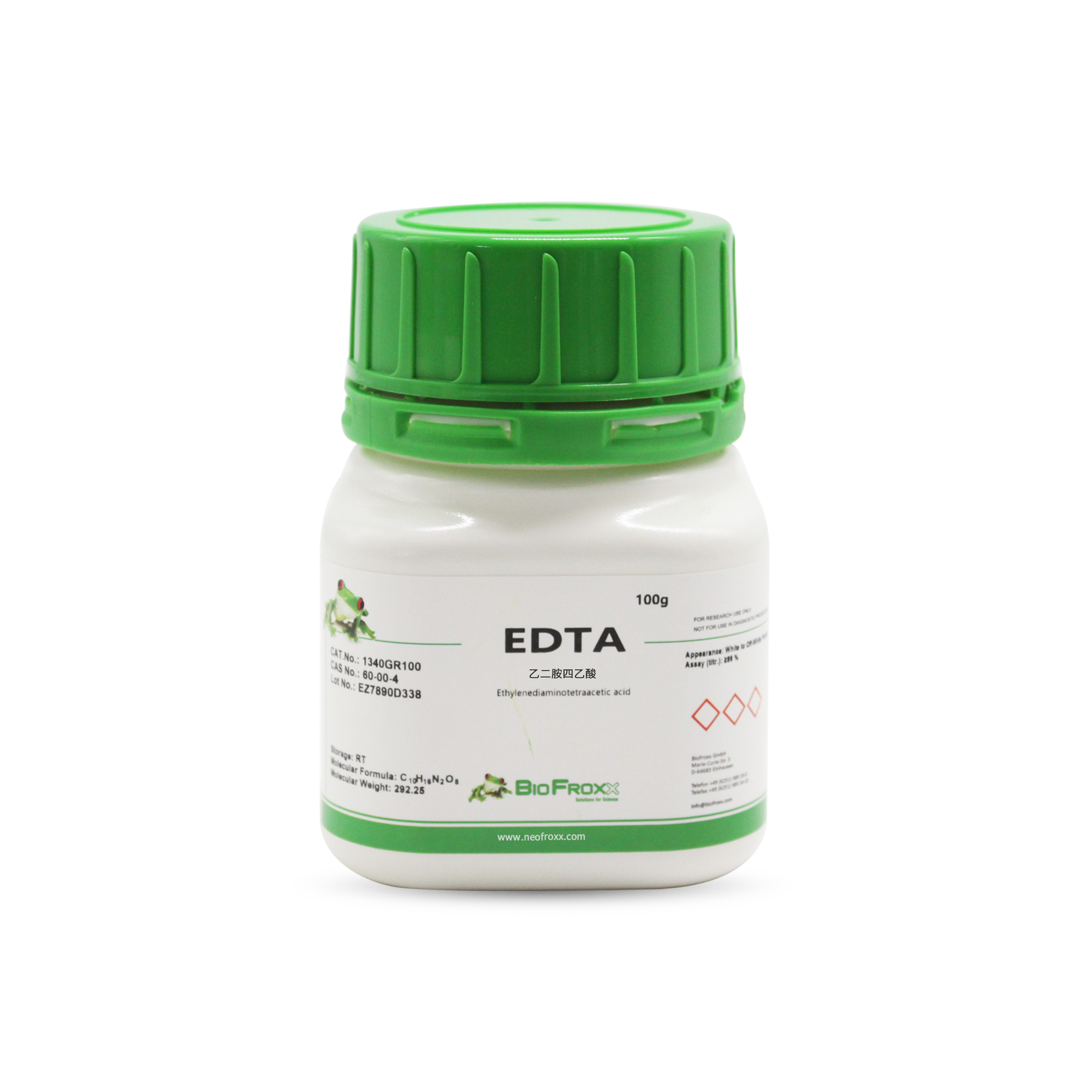 1340GR100 乙二胺四乙酸EDTA
