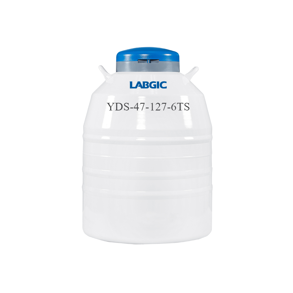 YDS-47-127-6TS 47L液氮罐，127mm口径 - LABGIC/兰杰柯