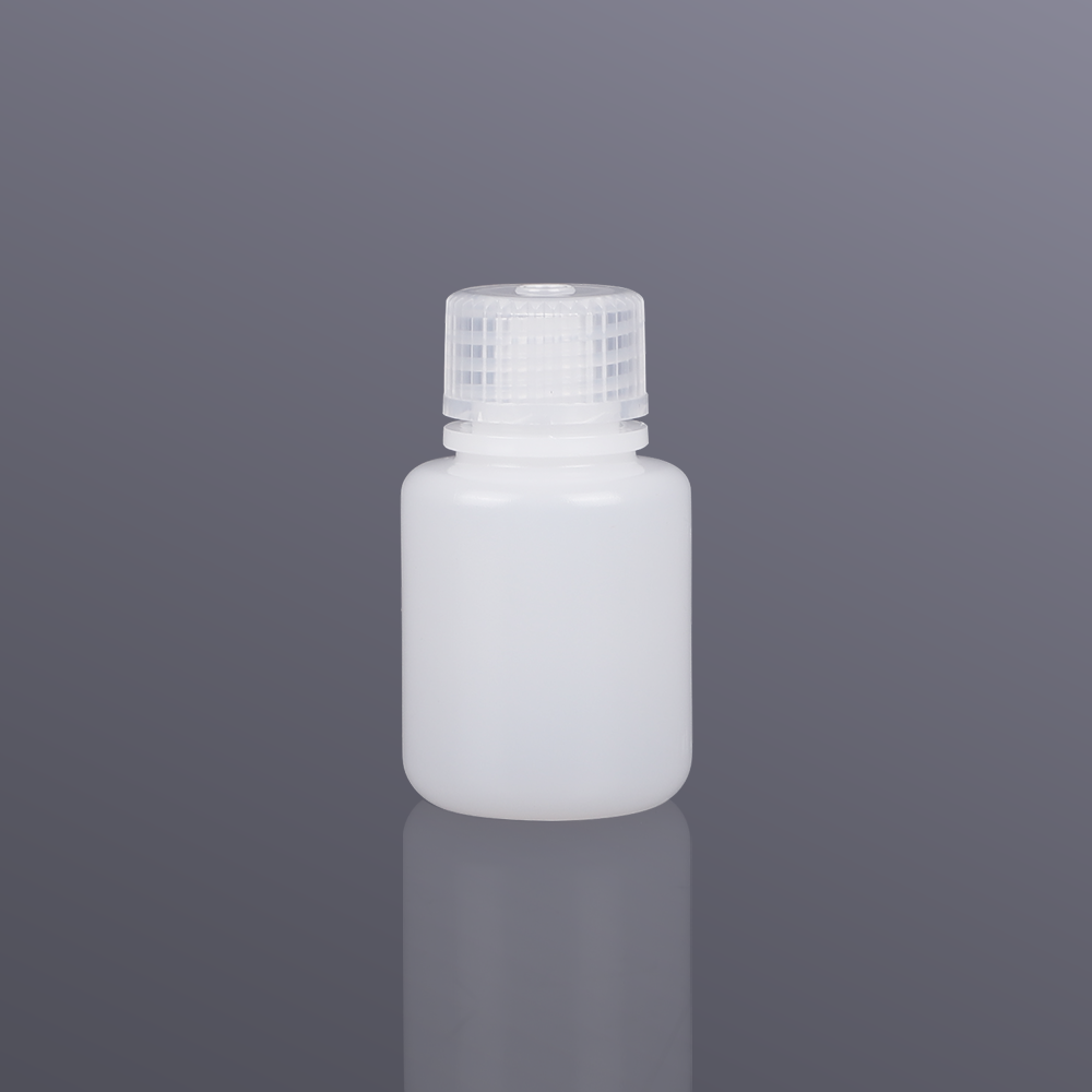 BS-RB-HDPE-0030-NC 30ml 本色 HDPE窄口试剂瓶,无菌