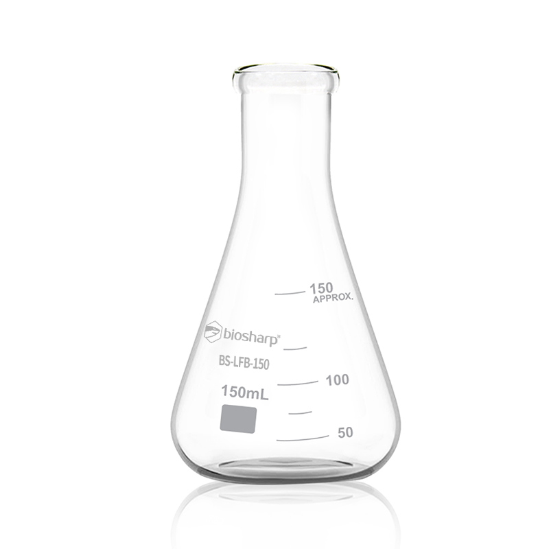 BS-ELF-150 150ml三角烧瓶,细颈,带刻度 - Biosharp/白鲨