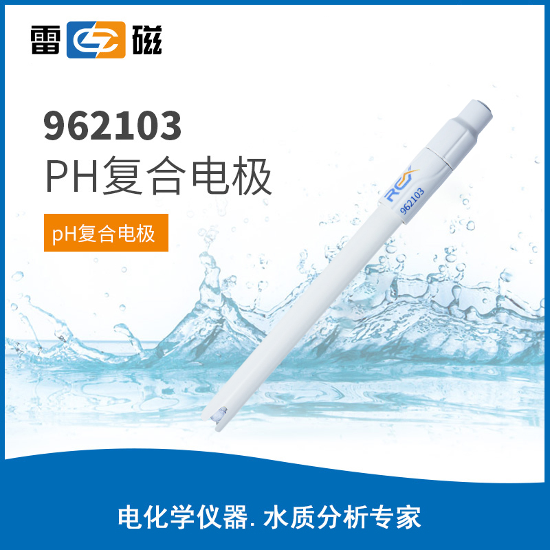 8020N00 962103开放式pH复合电极 - 雷磁
