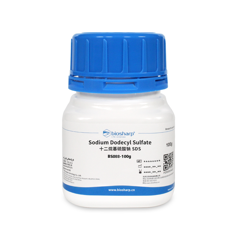 BS088-100g 十二烷基硫酸钠 SDS