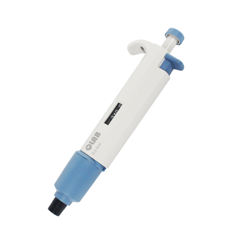 7060101045 0.5-5mL QPette手动单道可调式移液器 - DLAB/大龙