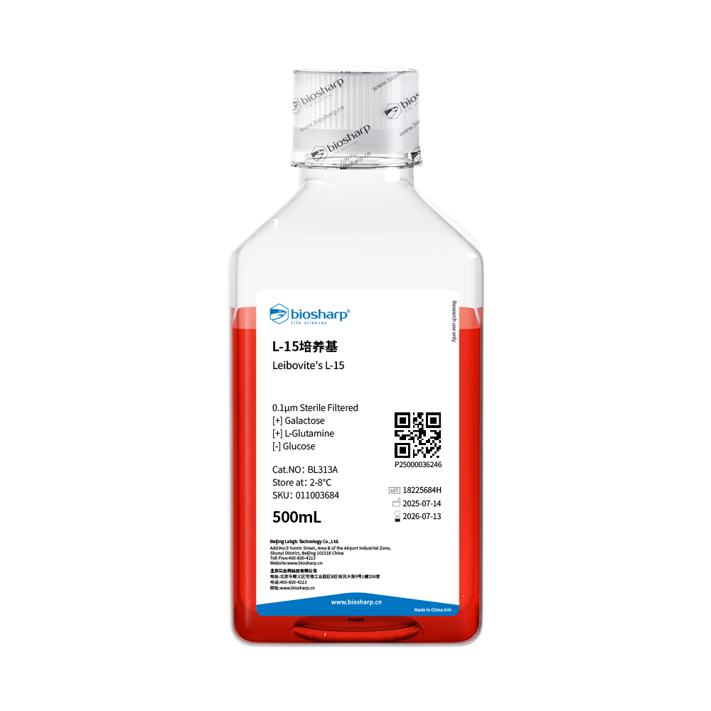 BL313A L-15培养基（含丙酮酸钠，不含HEPES） - Biosharp/白鲨