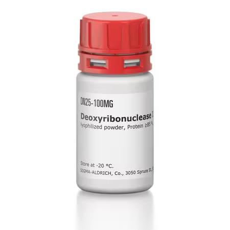 DN25-100MG 脱氧核糖核酸酶I 来源于牛胰腺 - Sigma-aldrich/西格玛