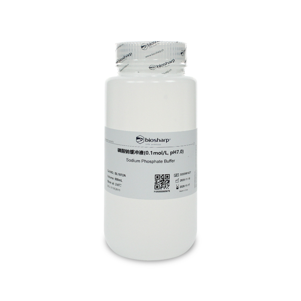 BL1972A 磷酸钠缓冲液(0.1mol/L,pH7.0) - Biosharp/白鲨