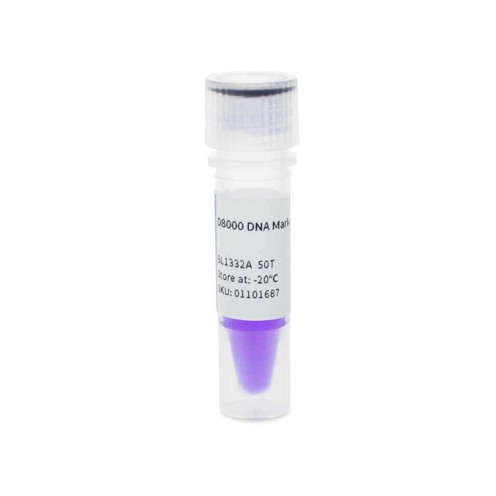 BL1332A D8000 DNA Marker 分子量标准(100-8000bp) - Biosharp/白鲨