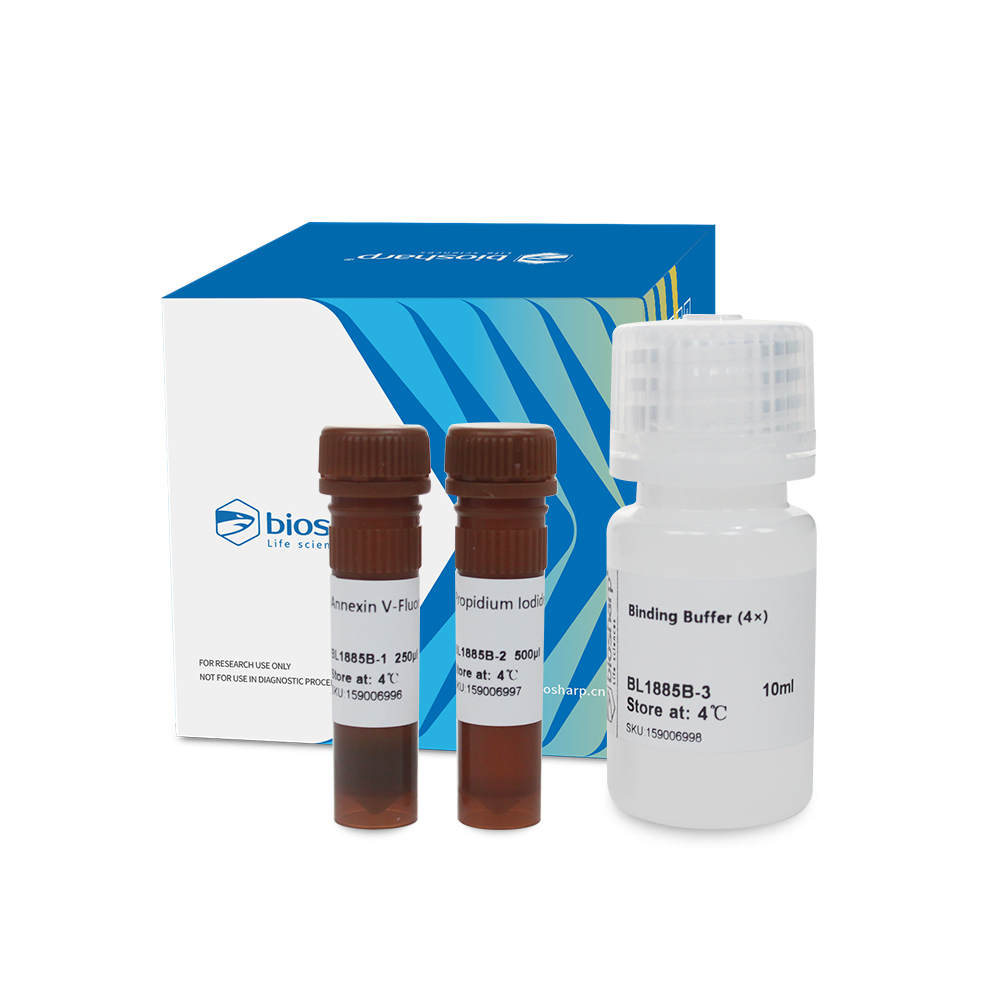 BL1885B Annexin V-Fluor647/PI 双染细胞凋亡检测试剂盒 - Biosharp/白鲨