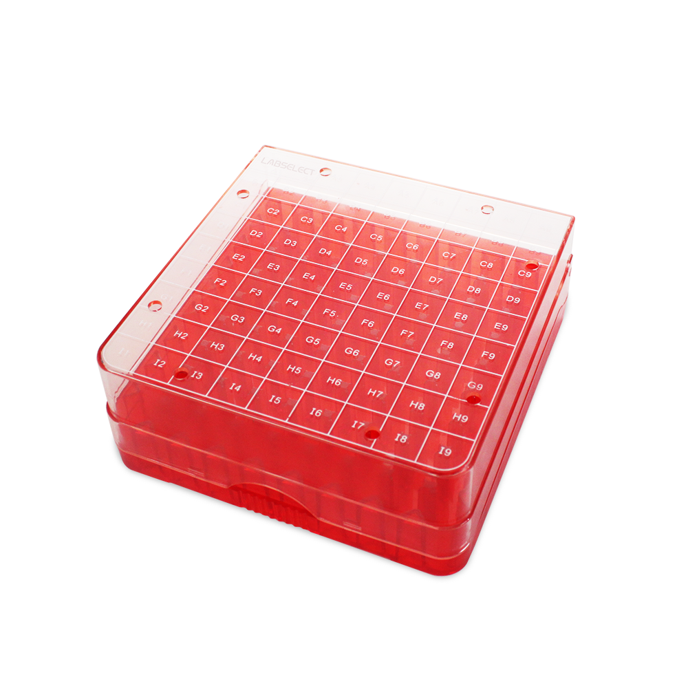 CR-001-81 2mL冻存盒,翻盖,PC,9×9 - LABSELECT(甄选)