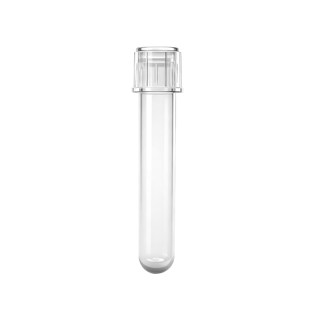 BS-PST-5-NG-S2 5ml圆底试管/流式管, PS材质, 无刻度, 双凸位盖, 无菌 - Biosharp/白鲨
