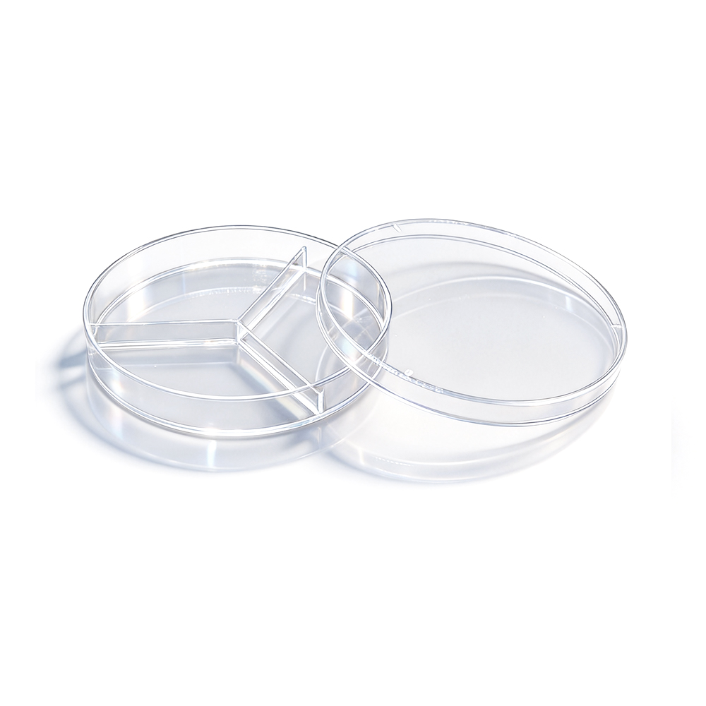 BS-90-D3 90*15mm一次性塑料培养皿, 3格15g - Biosharp/白鲨