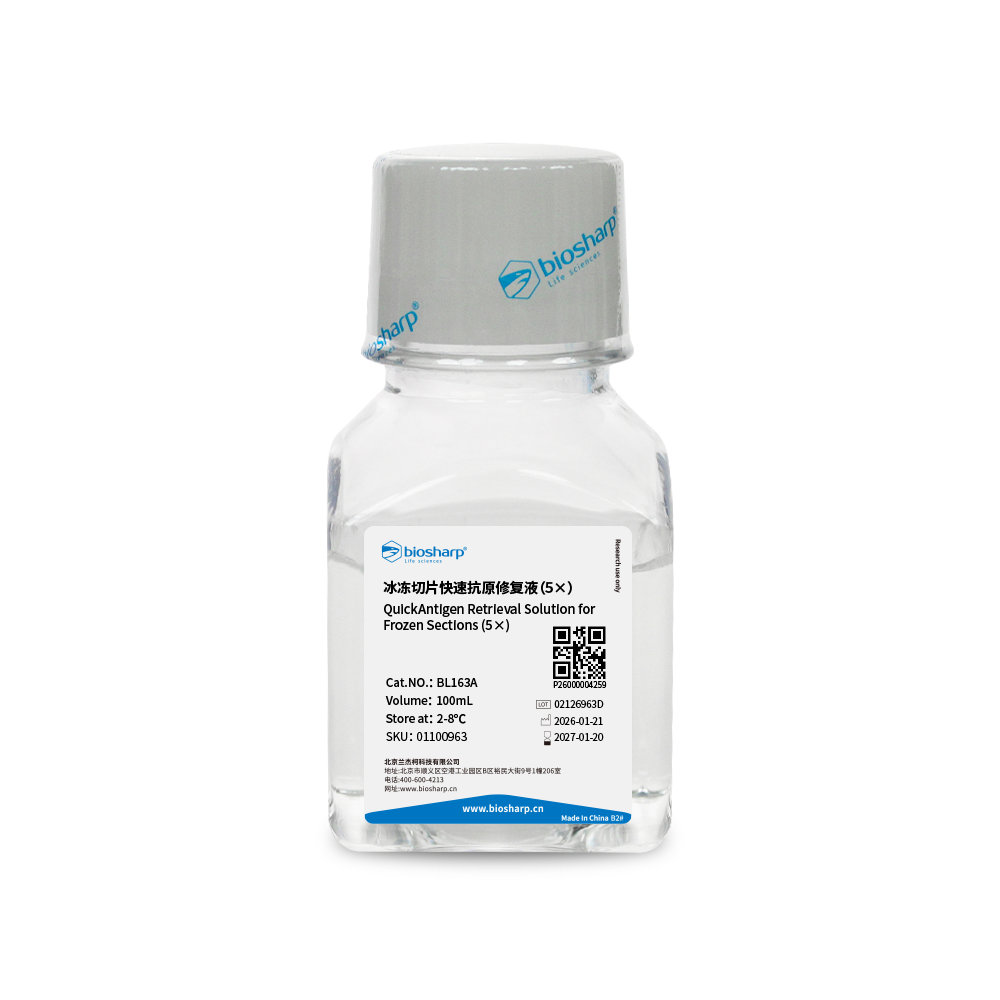 BL163A 冰冻切片快速抗原修复液(5×) - Biosharp/白鲨
