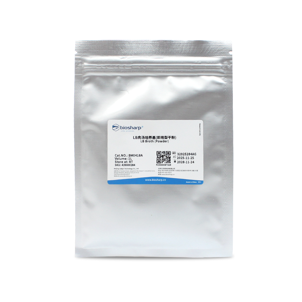 BM0418A LB肉汤培养基(即用型干粉) - Biosharp/白鲨