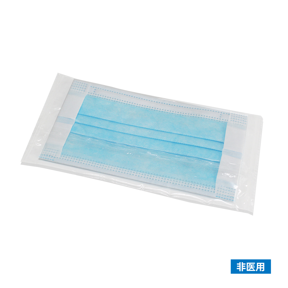 BC042 一次性防护口罩，宽耳带 - Biosharp/白鲨