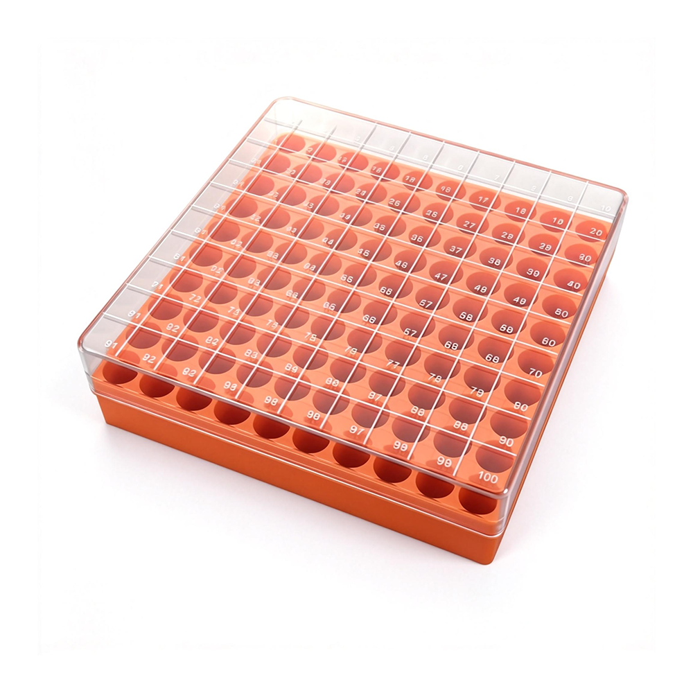 CB-0050-100 0.5mL 2D冻存盒,100孔 - LABSELECT(甄选)