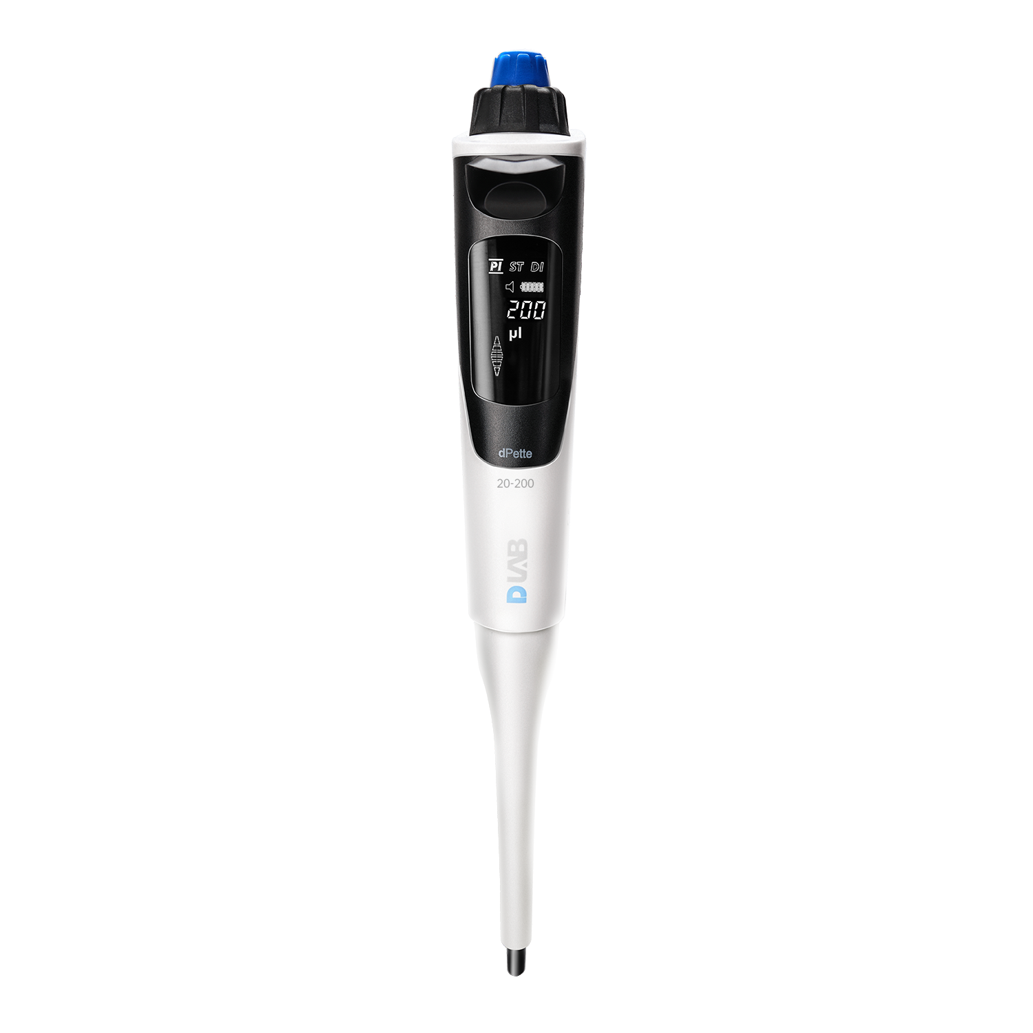 7016201006 dPette+多功能电动移液器 20-200μl - DLAB/大龙