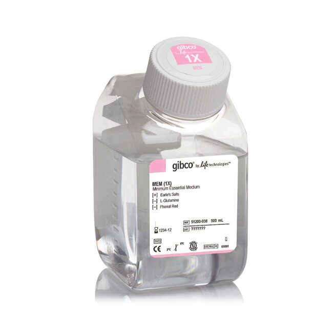 51200-038 试剂MEM no Glutamine no Phenol Red - Gibco