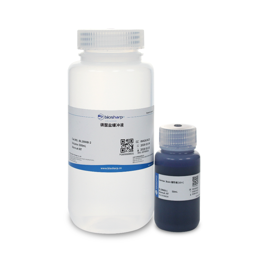 BL2906B 姬姆萨染色液(Giemsa stain,染色体专用) - Biosharp/白鲨