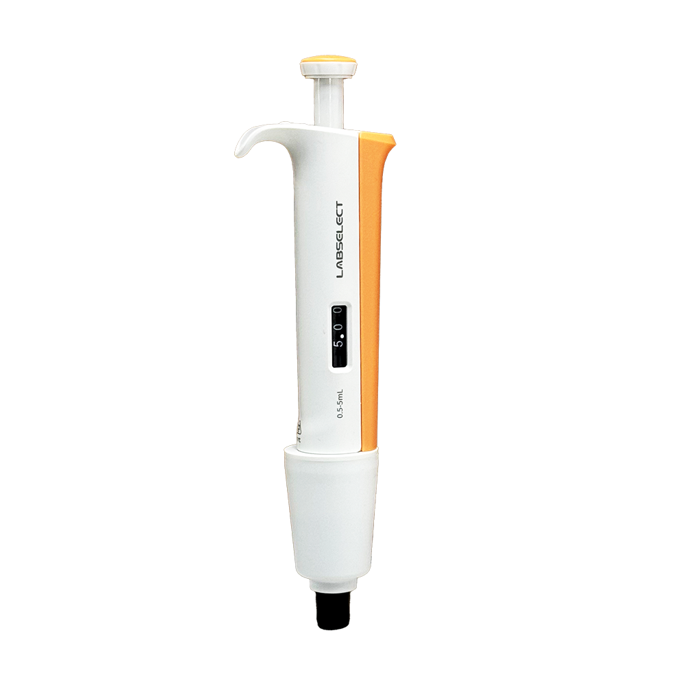 202011308 FluoPipettor 0.5-5mL手动单道可调移液器,整支消毒 - LABSELECT(甄选)