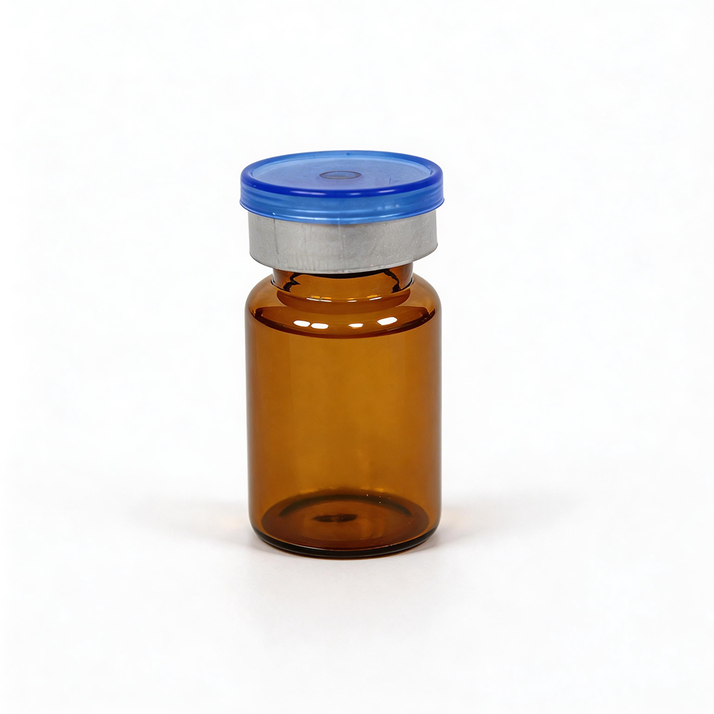 BS-VB-007 西林瓶整套(瓶子+T型塞+铝盖), 棕色款,7mL - Biosharp/白鲨