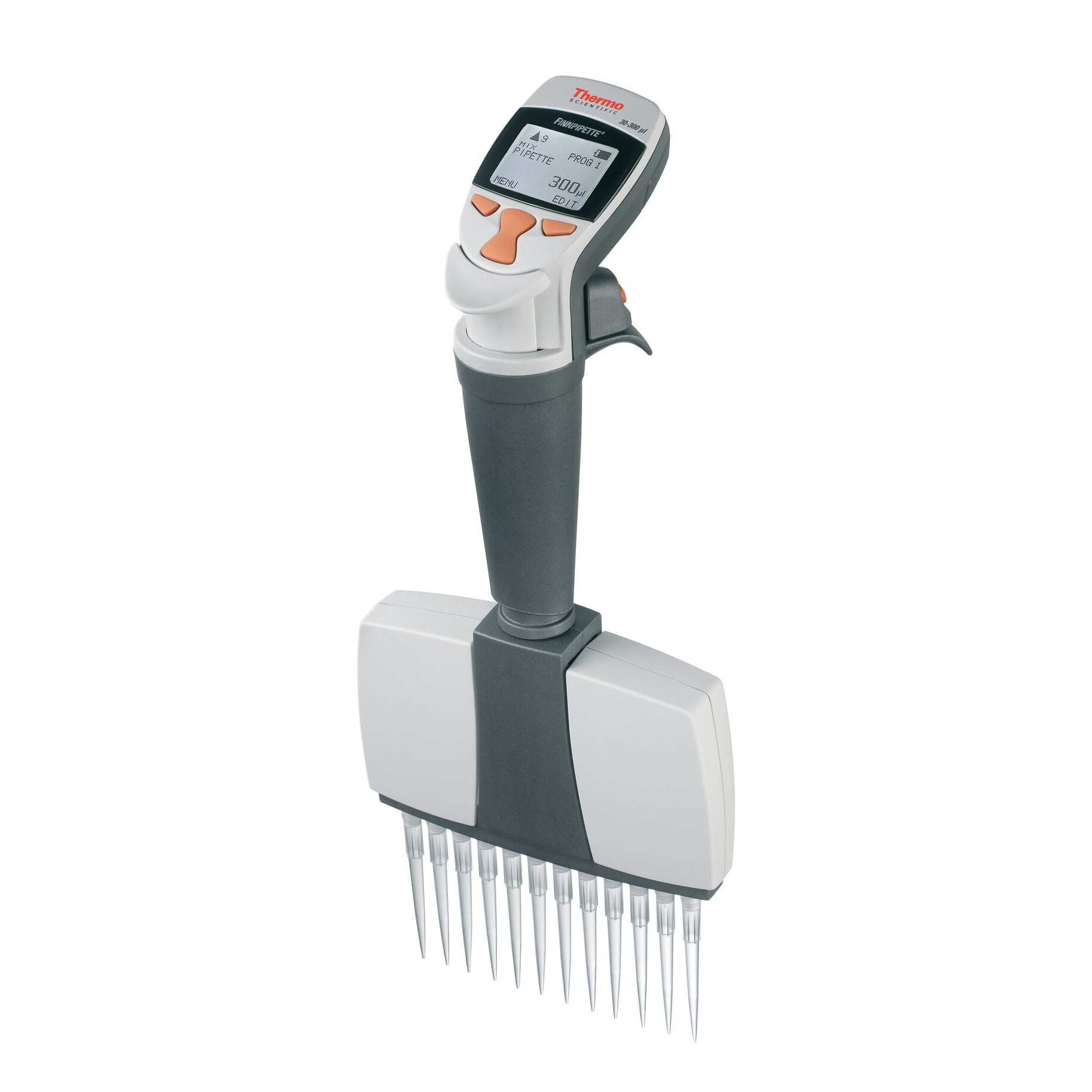 4630340 Finnpipette Novus 30-300μl 中文版本MCP 8道电动移液器 - Thermo/赛默飞