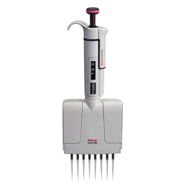 4661210N F1 1-10 μL 8道移液器粉色 - Thermo/赛默飞