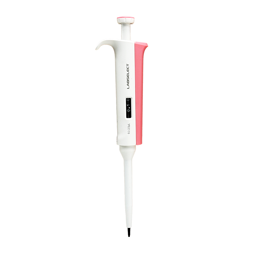 202011301 FluoPipettor 0.1-2.5μL手动单道可调移液器,整支消毒 - LABSELECT(甄选)