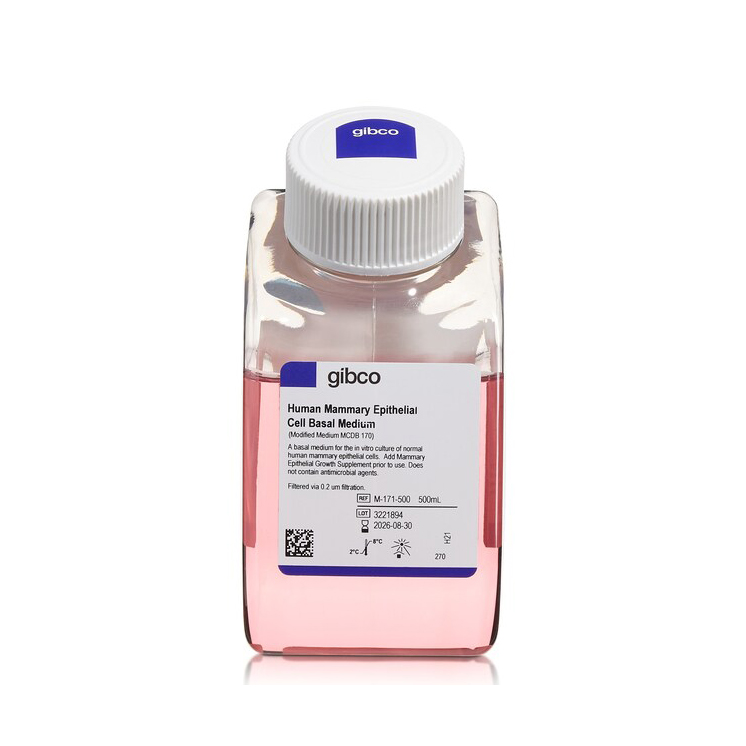 M171500 人乳腺上皮细胞基础培养基（曾用名培养基 171） - Gibco