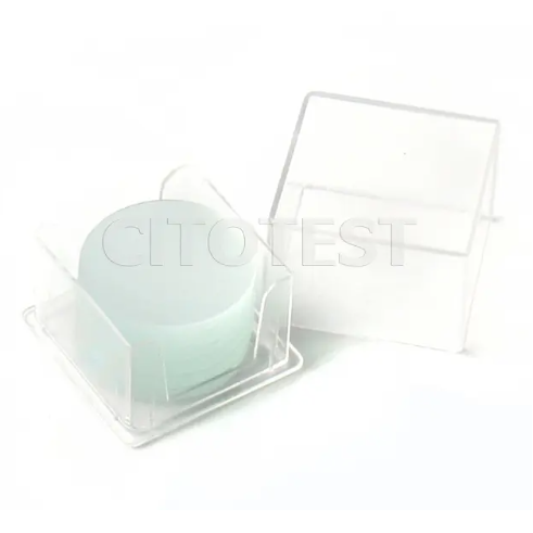 80344-0820 10210008CE 8mm盖玻片圆片,超白玻璃材质 - CITOTEST（世泰）