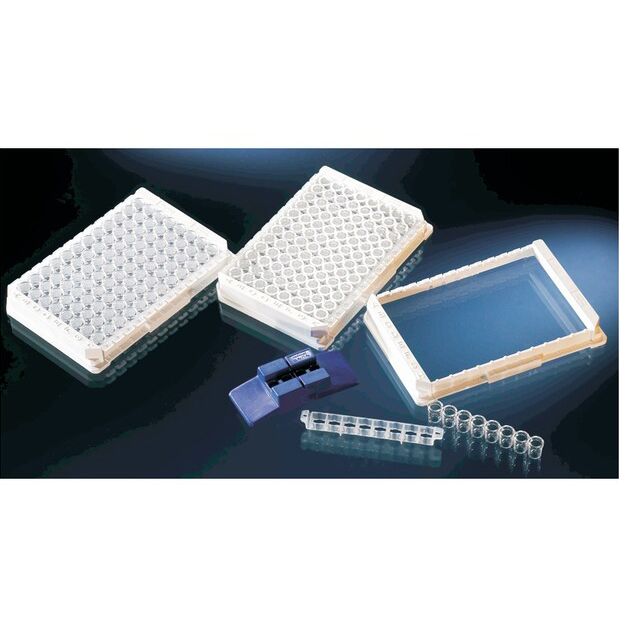 446639 NUNC -Immuno TMLockWell 96孔板条，带框，聚炳乙烯，128*86MM U8,Maxisorp - NUNC