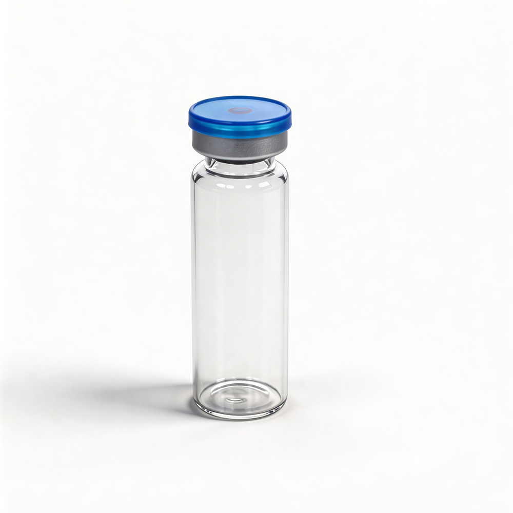 BS-VT-010 西林瓶整套(瓶子+T型塞+铝盖), 透明款,10mL - Biosharp/白鲨