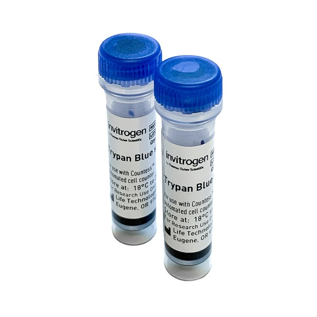 T10282 台盼蓝染色剂 (0.4%) 可与 Countess 自动细胞计数仪配合使用 - Invitrogen
