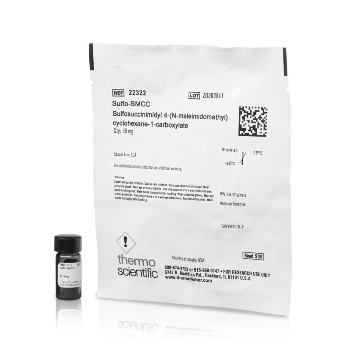 22322 试剂(SULFO-SMCC) SULFOSUCCINIMIDYL - PIERCE