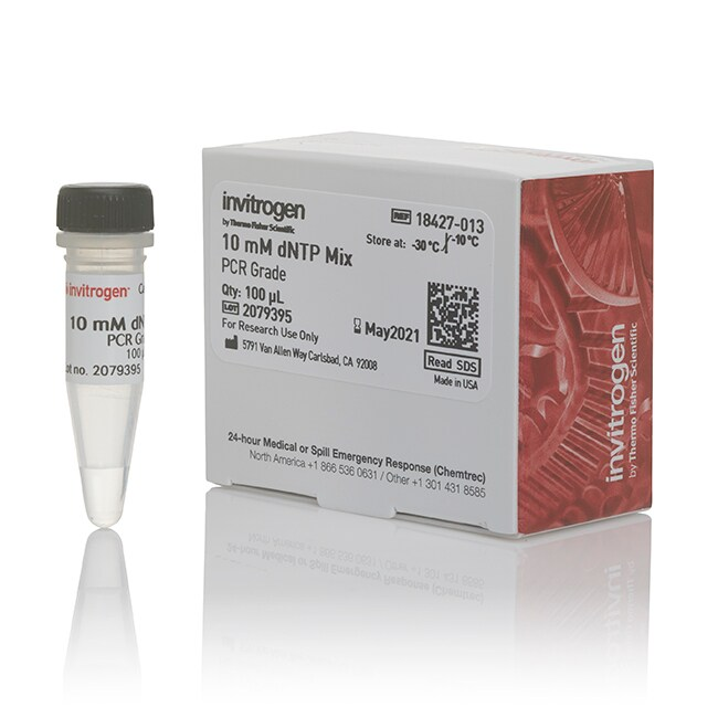18427-013 dNTP 混合物（每种 10 mM） - Invitrogen
