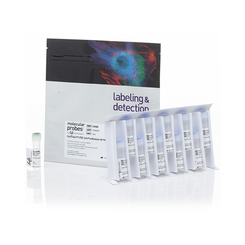 C34554 细胞增殖试剂盒CellTrace CFSE，用于流式细胞仪 - Invitrogen