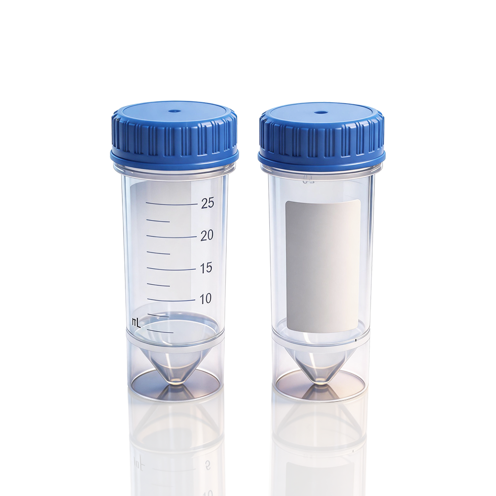 BS-25-MJL-S 25mL螺纹尖底可立离心管，无菌 - Biosharp/白鲨