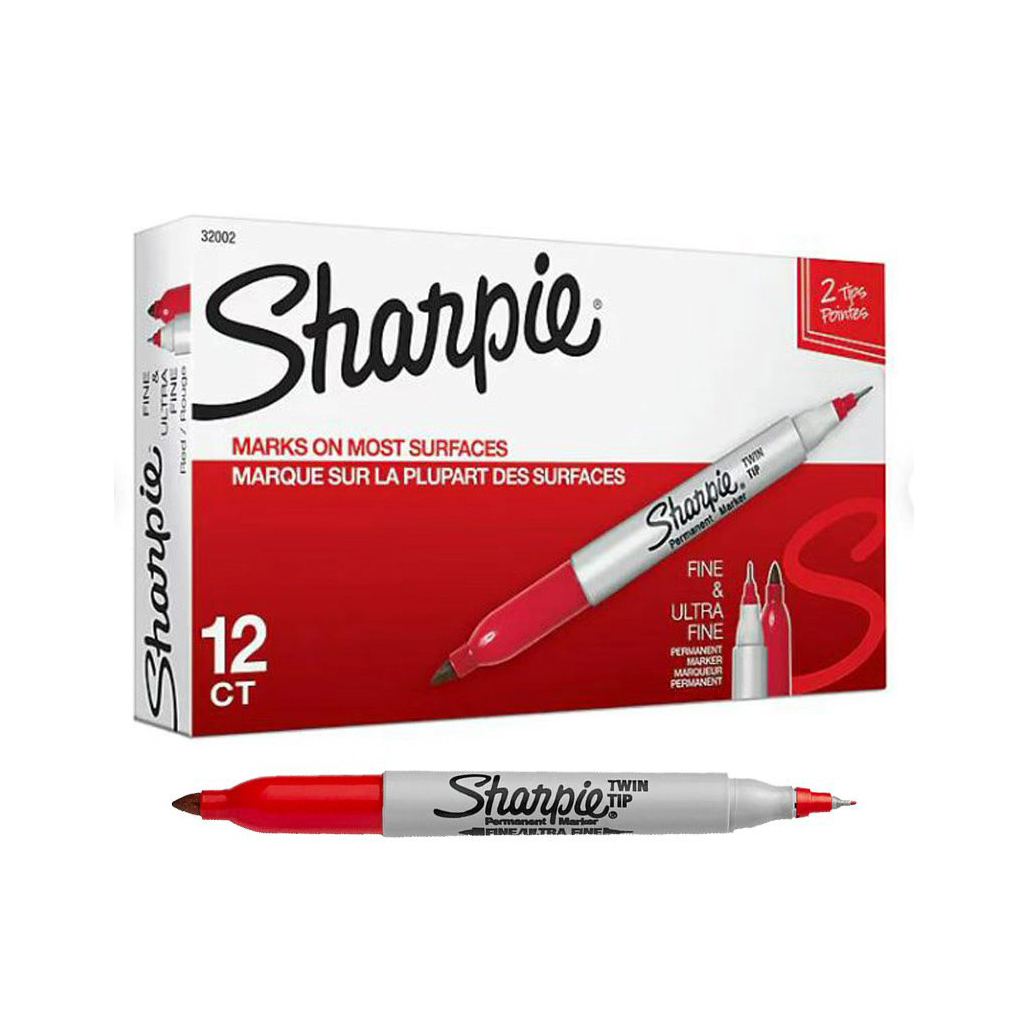 红色记号笔，美国 - Sharpie