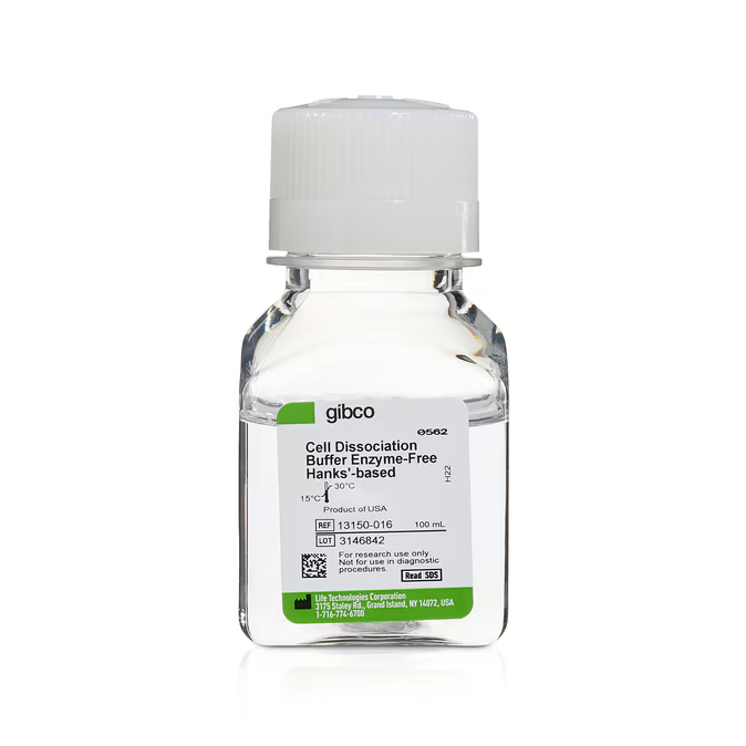 13150-016 试剂Cell Dissociation Buffer enzyme-freeHanksBalanced Salt Solution - Gibco