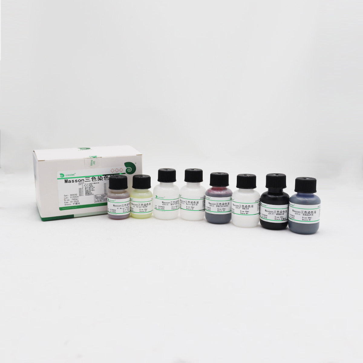 DC0032-7×100ml Masson三色染色液 - 雷根