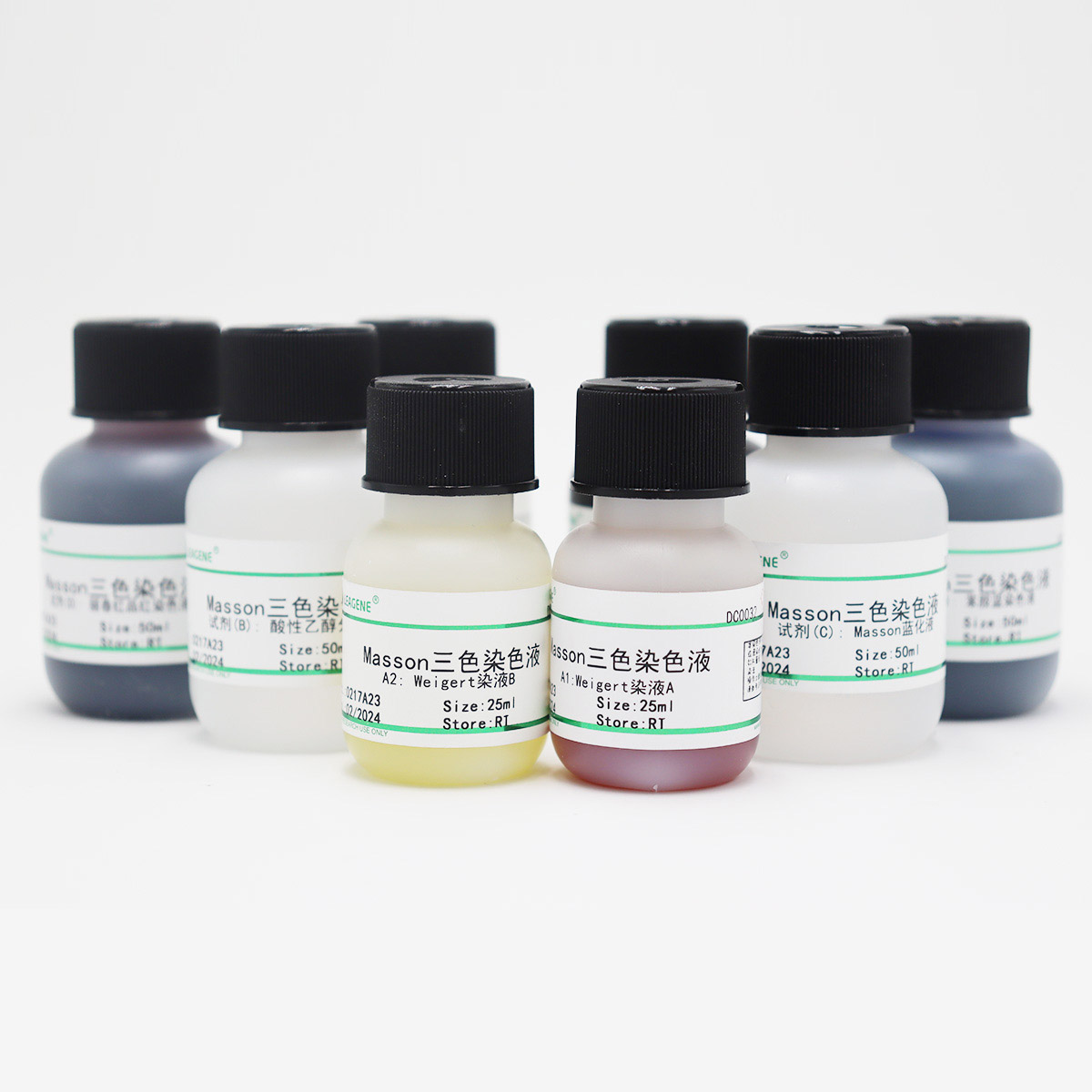 DC0033-8×50ml 改良Masson三色染色液 - 雷根