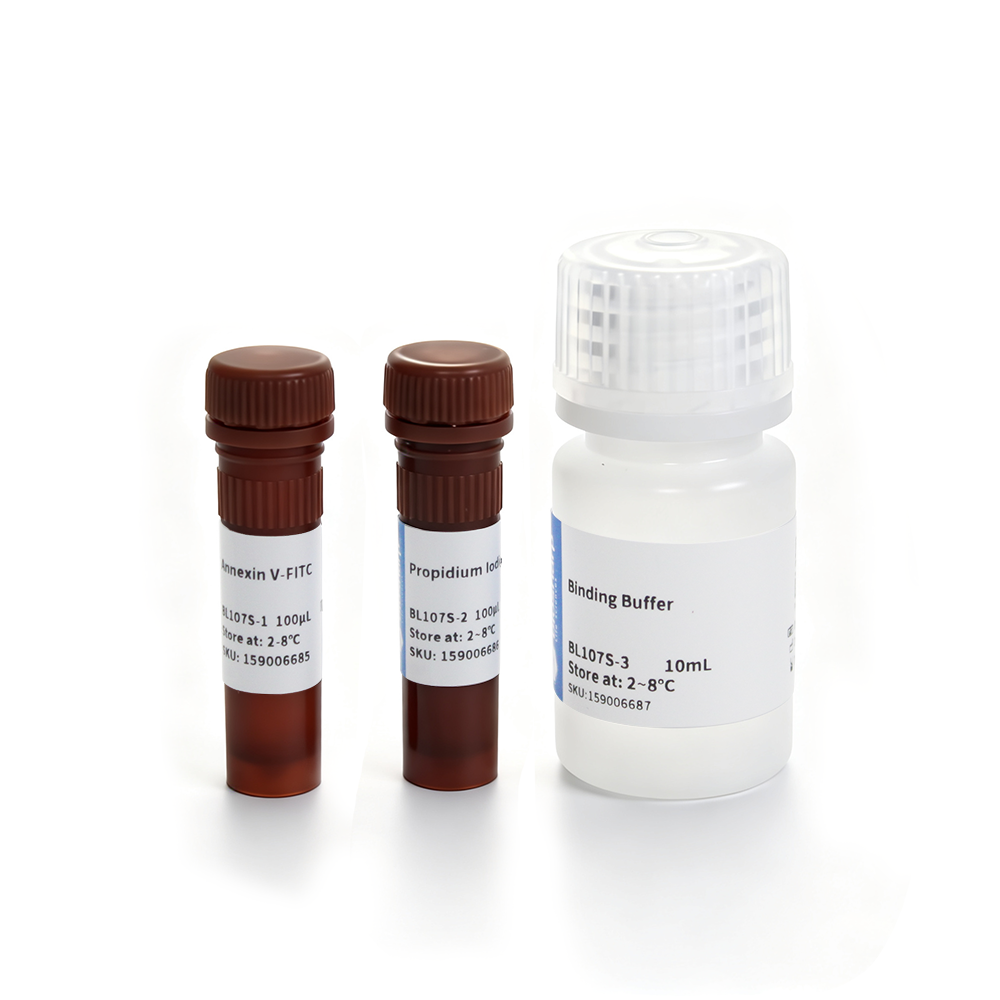 BL107S Annexin V-FITC/PI 双染细胞凋亡检测试剂盒(增强型) - Biosharp/白鲨