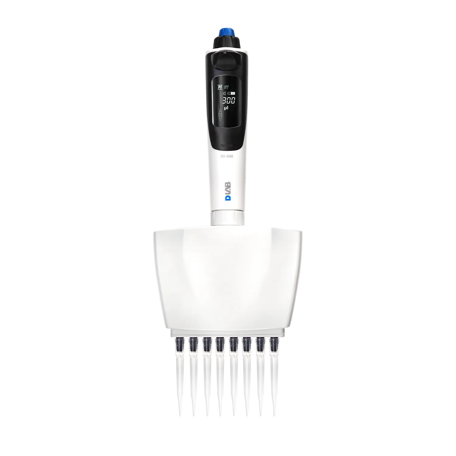 7036202001 dPette+ 多功能电动八道移液器 0.5-10μl - DLAB/大龙